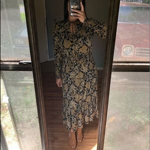 Michael Kors Paisley Print Maxi dress